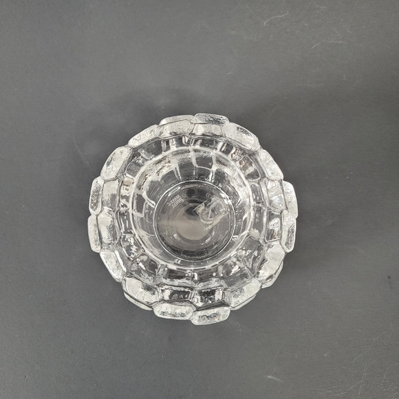 Kosta Boda "Igloo" Lead crystal votive candle Holder - Picture 4 of 8